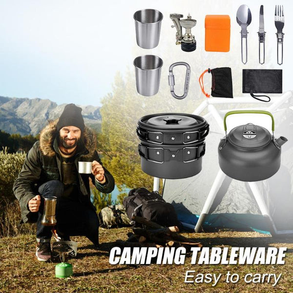 Aluminum Camping Cookware Outdoor Set