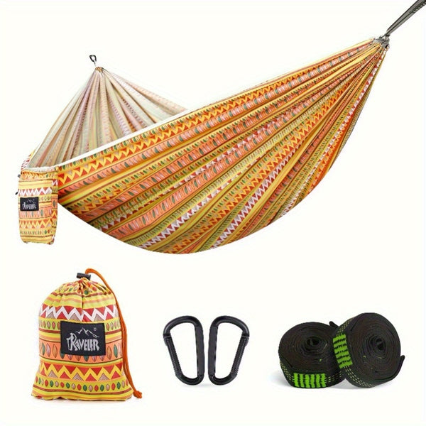 Upgraded Bohemian Camping Hammock 2025