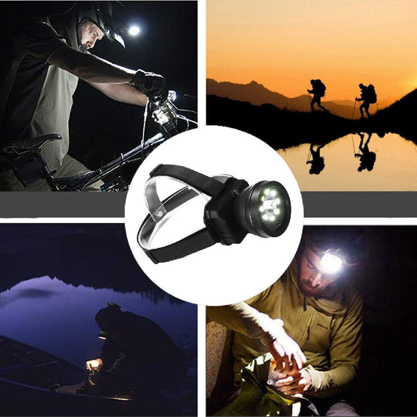 Fashion Head-mounted Headlight Video Camera