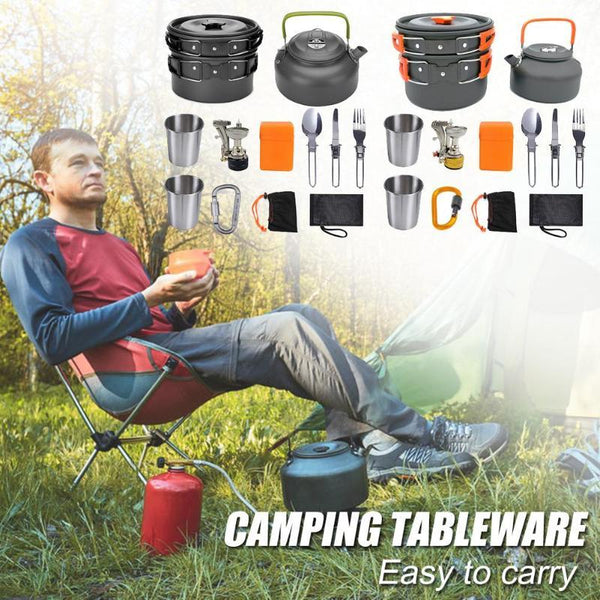Aluminum Camping Cookware Outdoor Set