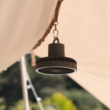 10000mAh Outdoor Camping Rechargeable Fan Portable Office Wireless Tent Electric Ceiling Fan With External LED Lighting Battery