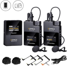 Comica BoomX-D Professional Dual Wireless Lavalier Microphone