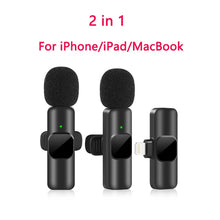 Wireless Lavalier Microphone Portable Audio