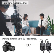 Comica BoomX-D Professional Dual Wireless Lavalier Microphone