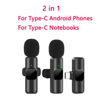 Wireless Lavalier Microphone Portable Audio