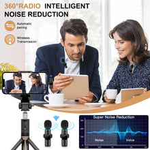 Wireless Lavalier Microphone Portable Audio