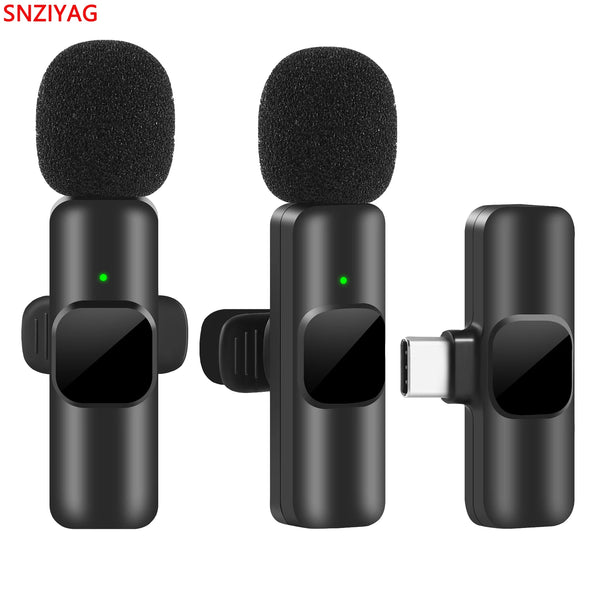 Wireless Lavalier Microphone Portable Audio